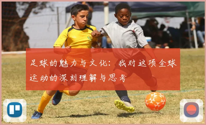 足球的魅力与文化：我对这项全球运动的深刻理解与思考